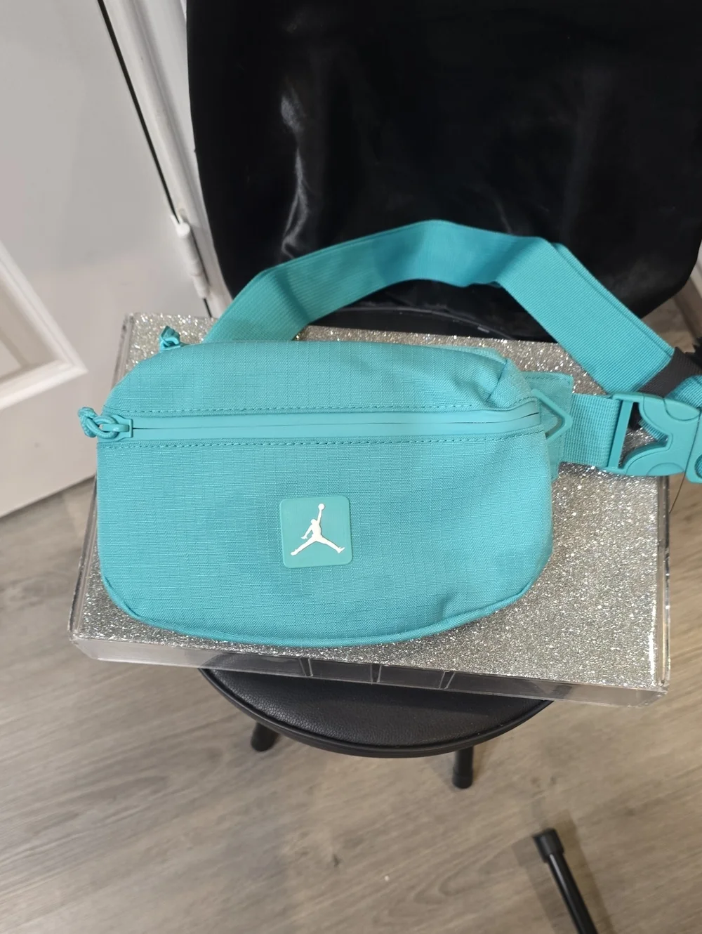 Jordan Cordura Crossbody Bag- Teal